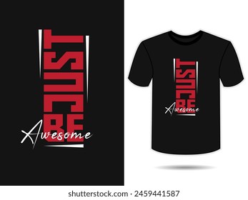 Solo sé una tipografía impresionante diseño de camiseta. citas inspiradoras motivacionales diseño de camiseta