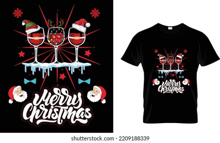 Just before Christmas and on Christmas Day, people say ' Merry Christmas' to other people to express the hope that they will have a happy time.

Merry Christmas, everyone. 
...t-shirt