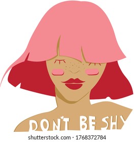 Just believe in yourself! Don't be shy!