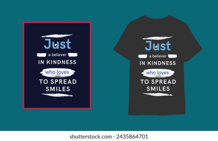 Just a believer in kindness who loves to spread smiles Just who loves motivational quote