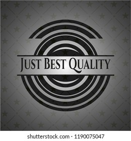 Just Best Quality realistic black emblem