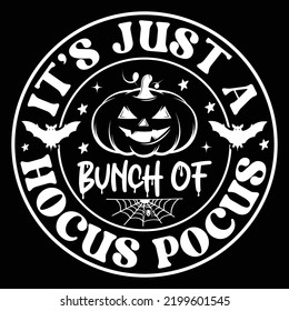 Es solo un montón de fotos de hocus pocus Happy Halloween shirt print, Pumpkin Fall Witches Halloween Costume shirt