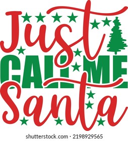 solo llámame santa vector file