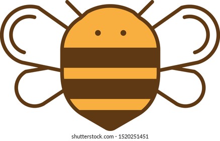 Just a comic bee icon