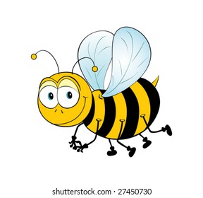 Just Cute Vector Bee