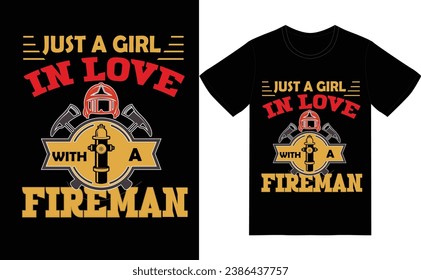 just a girl in love with a fireman