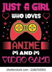 Just a girl who loves anime and video game