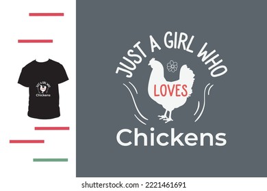 Just a girl who loves chickens
