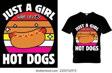 just a girl who loves hot dogs