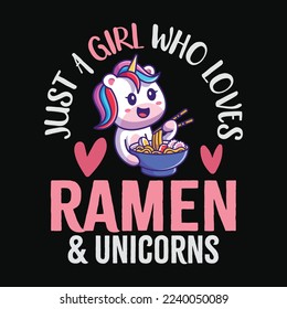 Just a Girl Who Loves Ramen and Unicorns Anime