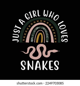  Just a Girl Who Loves Snakes