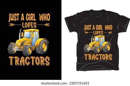 just a girl who loves tractors