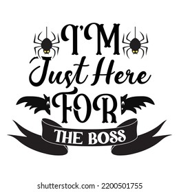 I'm Just Here For The Boos