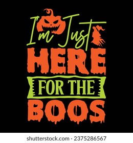 I'm just here for the boos
