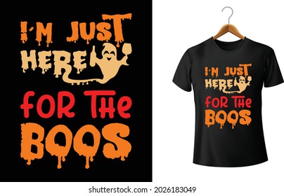 I'm Just Here For The Boos Shirt, Here For The Boos T-shirt, Funny Halloween Shirt, Cute Halloween Shirt
Great and funny shirt to wear! Great gift for fans of Halloween, Ghosts, AND BOOS!!!