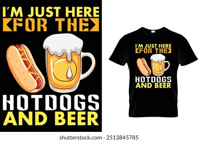 Só estou aqui pela camiseta dos Hotdogs e da Beer Hotdog 