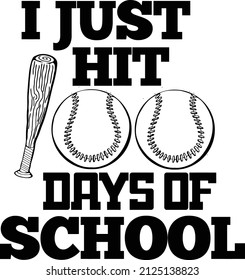 Acabo de llegar a los 100 días del colegio | béisbol 