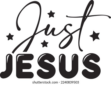 Just Jesus For eps File