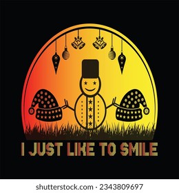 I just like to smile t-shirt design. Here You Can find and Buy t-Shirt Design. Digital Files for yourself, friends and family, or anyone who supports your Special Day and Occasions.