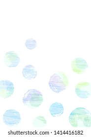 Just like a watercolor polka dot background illustration