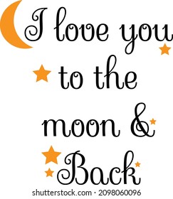 Just Love Quote, Typography design for print or use as poster, card, flyer or T Shirt
