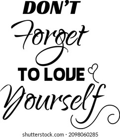 Just Love Quote, Typography design for print or use as poster, card, flyer or T Shirt