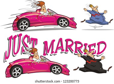 just married