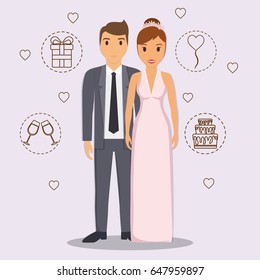 just married couple