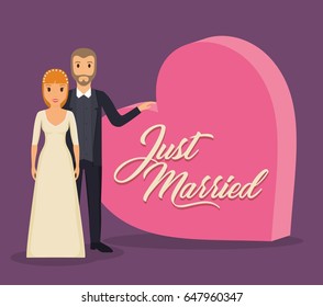 just married couple