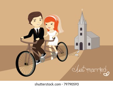 just married couple