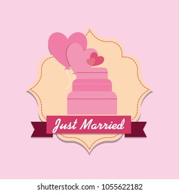 Just married design