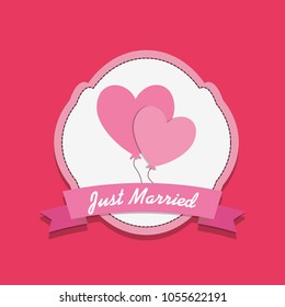 Just married design