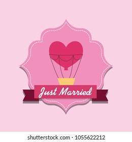 Just married design