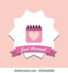 Just married design