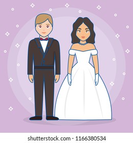 Just married design