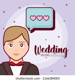 Just married design