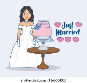Just married design