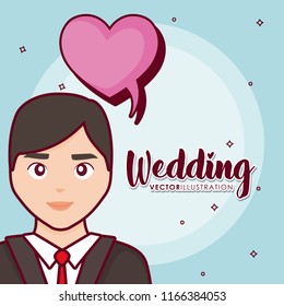 Just married design