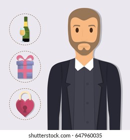 just married design
