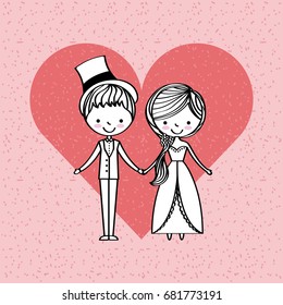 just married happy