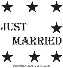 Just Married Sign icon. Simple flat element from honeymoon collection. Creative just married sign icon design eps 10 