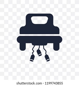 Just married transparent icon. Just married symbol design from Wedding and love collection. Simple element vector illustration on transparent background.