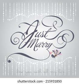 Just marry