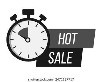 Just now. Sale countdown badges set. Limited time only discount promotions. Vector illustrations set