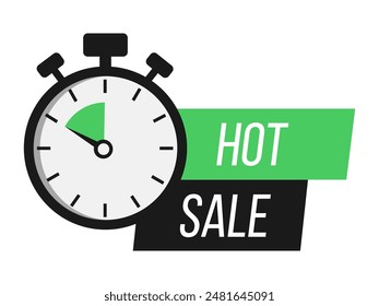 Just now. Sale countdown badges set. Limited time only discount promotions. Vector illustrations set	