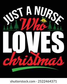 Just a nurse who loves Christmas art file.