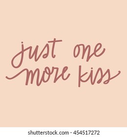 Just One More Kiss