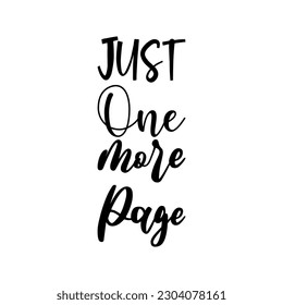just one more page black letter quote