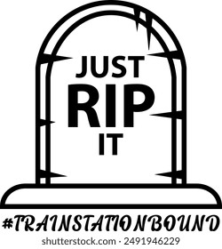 Rip it Train Station Bound Digital EPs Vektorgrafik Grafikdatei