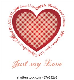 just say love